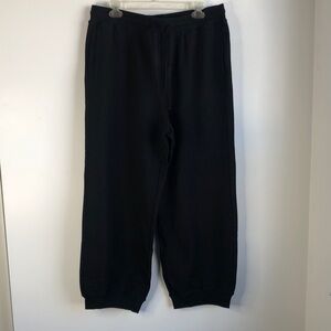 Rebecca Minkoff Black Lounge Jogger Pants